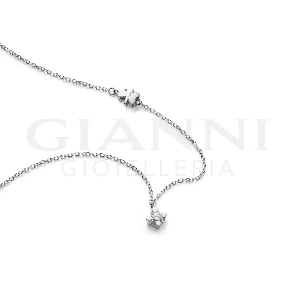 Collana leBebé - Punto luce I Tesorini con sagoma bimba - Collane