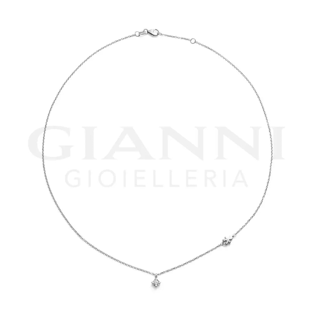 Collana leBebé - Punto luce I Tesorini con sagoma bimbo - Collane