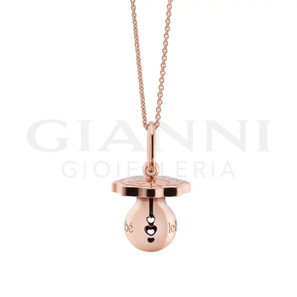 Collana leBebé - Suonamore I Ciucci in argento placcato oro rosa - Collane
