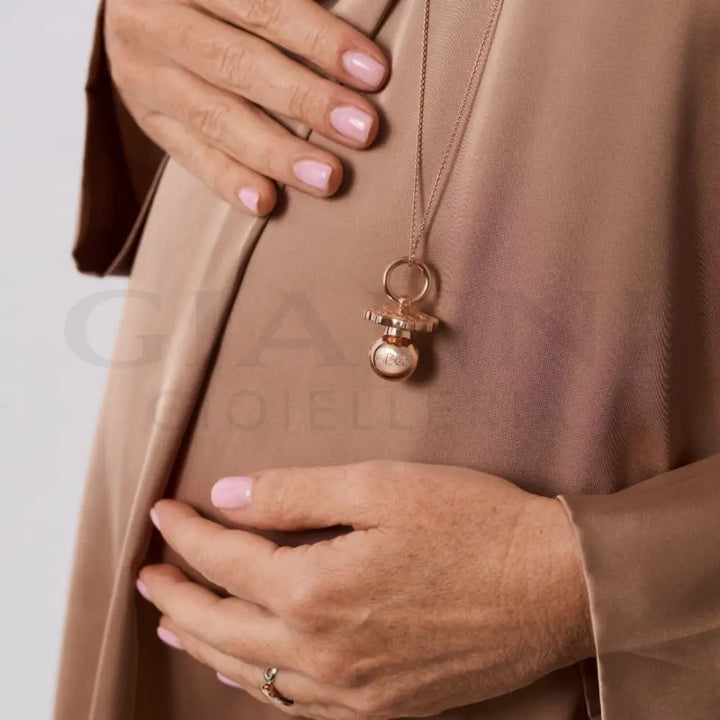 Collana leBebé - Suonamore I Ciucci in argento placcato oro rosa - Collane