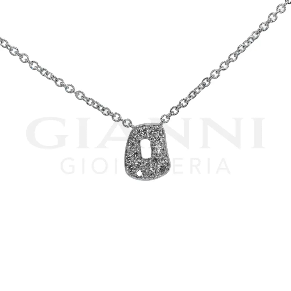 Collana Mattioli - Mini Puzzle in Oro Bianco - Collane
