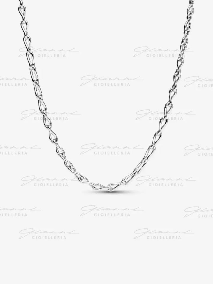 Collana Pandora - Catena Infinito in Argento 50 cm Collane