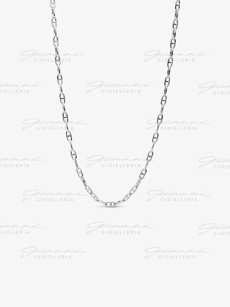 Collana Pandora - Catena Maglia Ancora 55 cm Collane