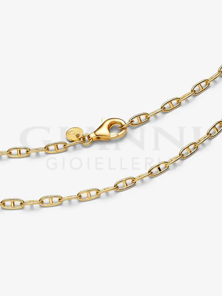 Collana Pandora - Catena Maglia Ancora 55 cm Collane