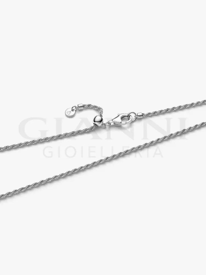 Collana Pandora - Catenina Corda Intrecciata - Collane