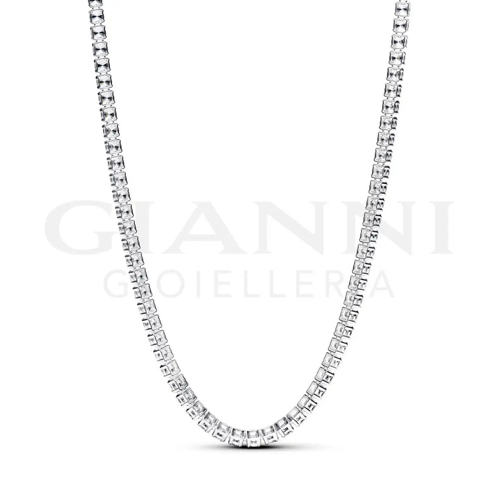 Collana Pandora - Collana Choker Tennis 40 cm Collane