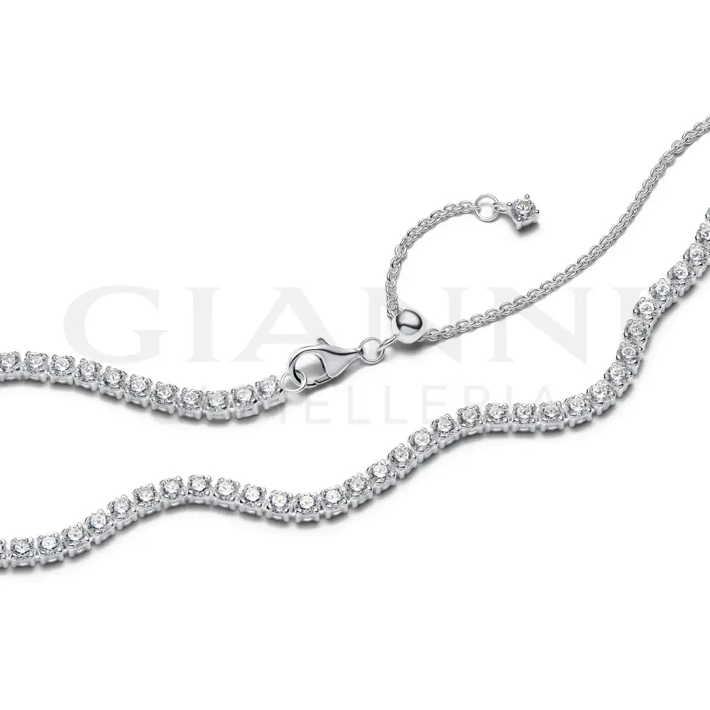 Collana Pandora - Collana Choker Tennis 40 cm Collane