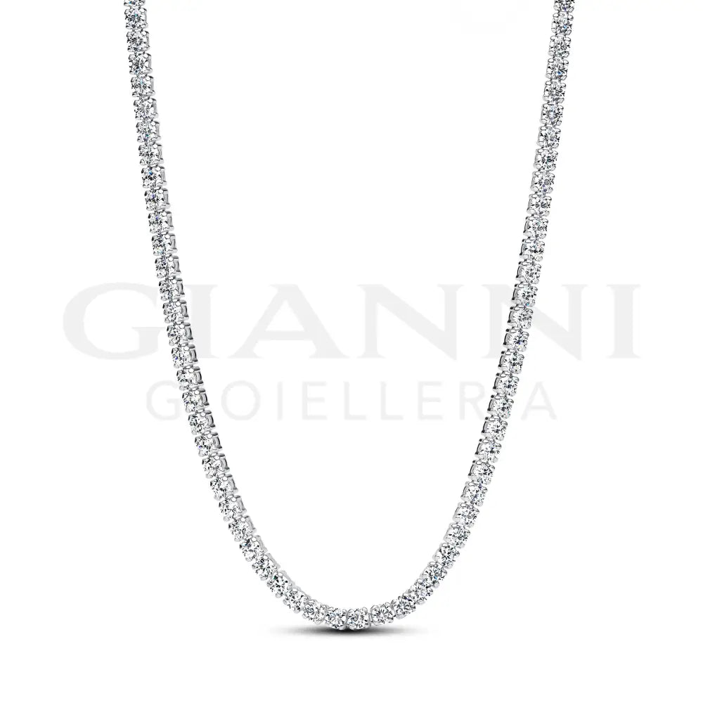 Collana Pandora - Collana Choker Tennis 40 cm Collane