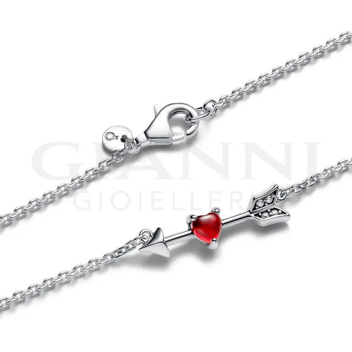 Collana Pandora - Cuore e Freccia 50 cm Collane