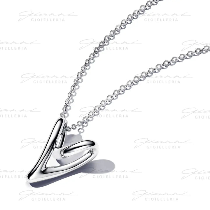 Collana Pandora - Cuore Linea Sinuosa Collane