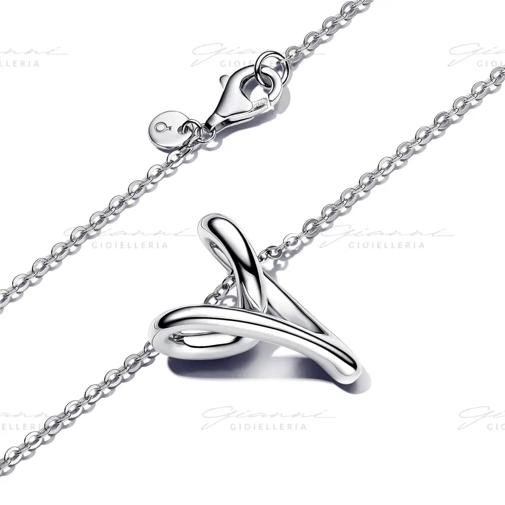 Collana Pandora - Cuore Linea Sinuosa Collane