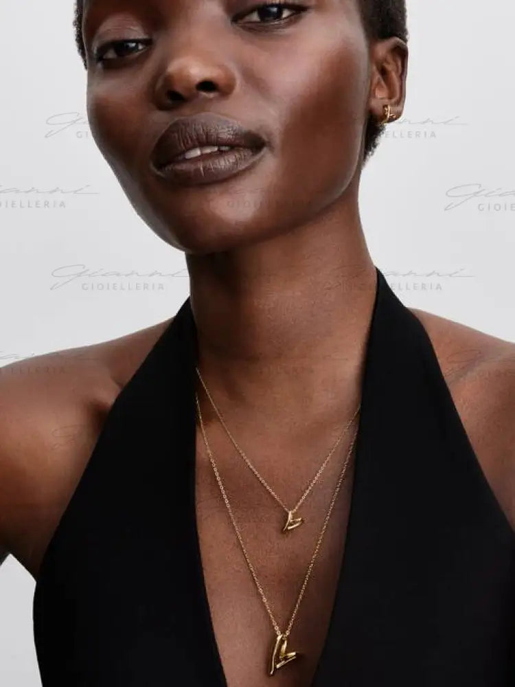 Collana Pandora - Cuore Piccolo Linea Sinuosa 45 cm Collane