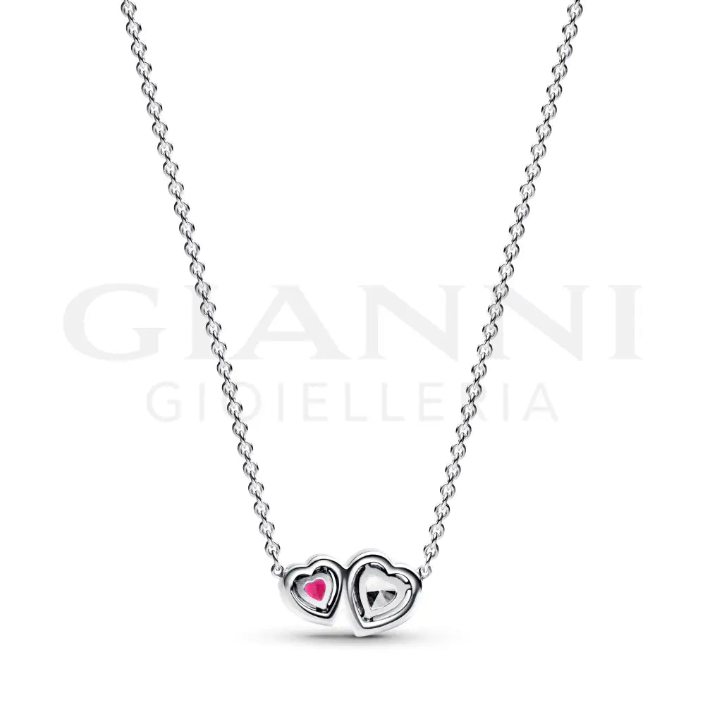 Collana Pandora - Doppi Cuori 45 cm Collane