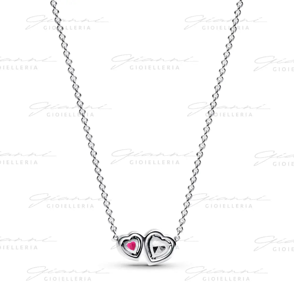 Collana Pandora - Doppi Cuori 45 cm Collane