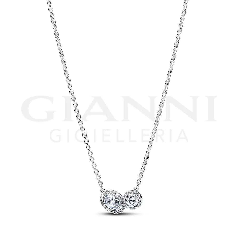 Collana Pandora - Doppia Pietra Luminosa Collane