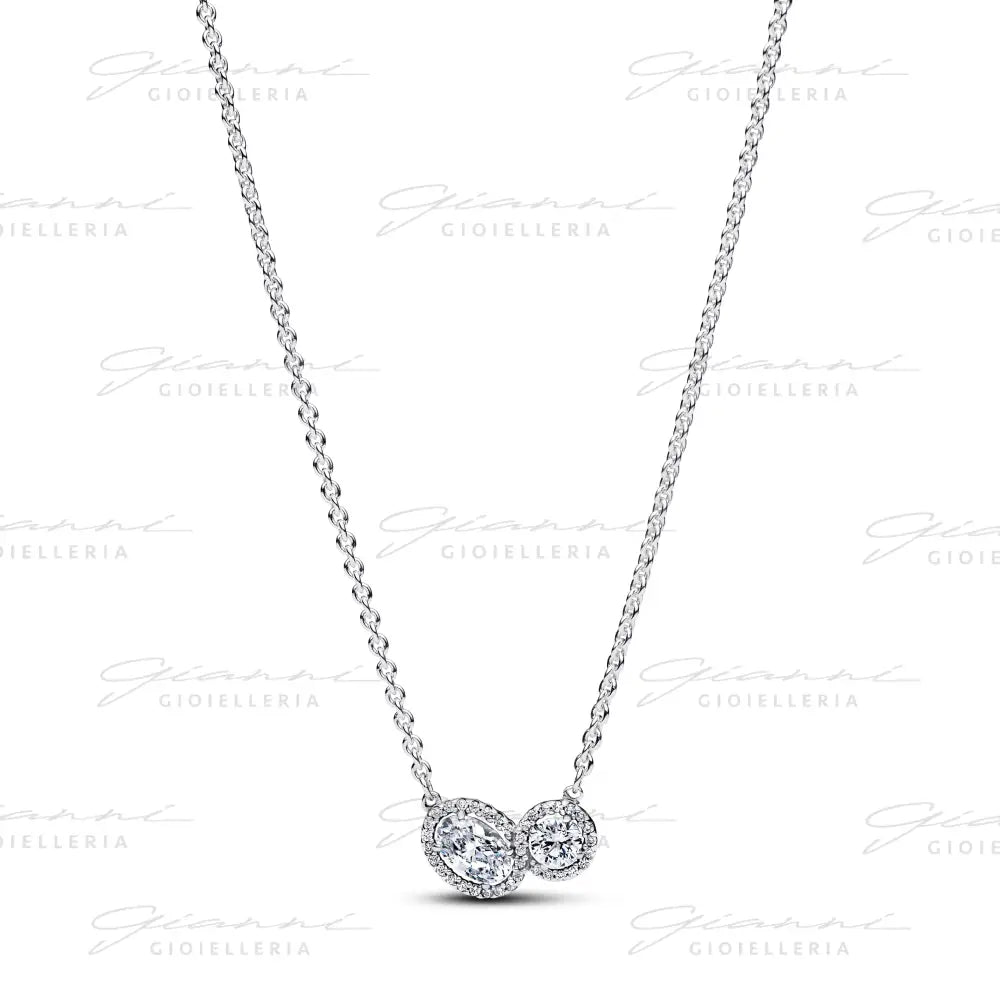 Collana Pandora - Doppia Pietra Luminosa Collane