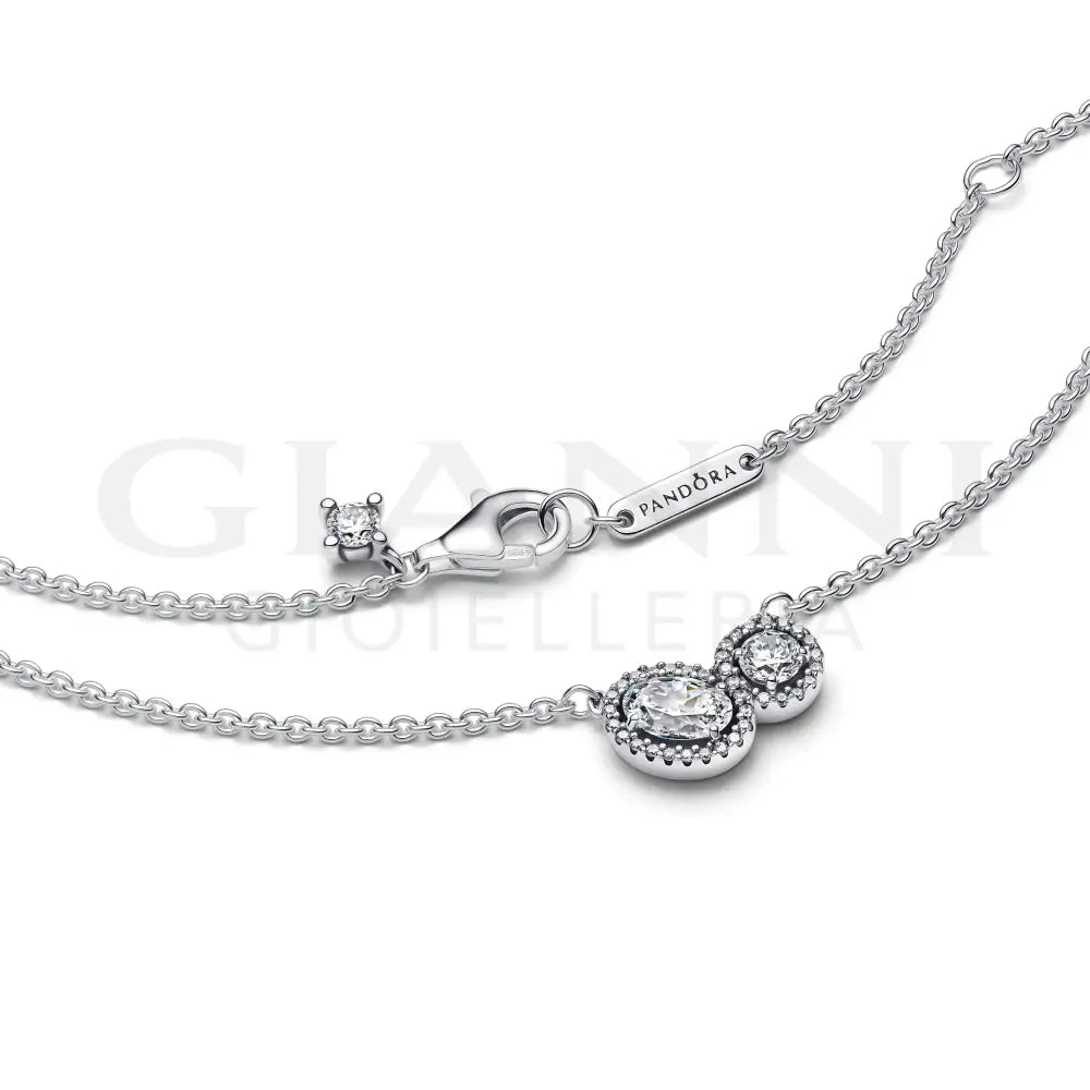 Collana Pandora - Doppia Pietra Luminosa Collane