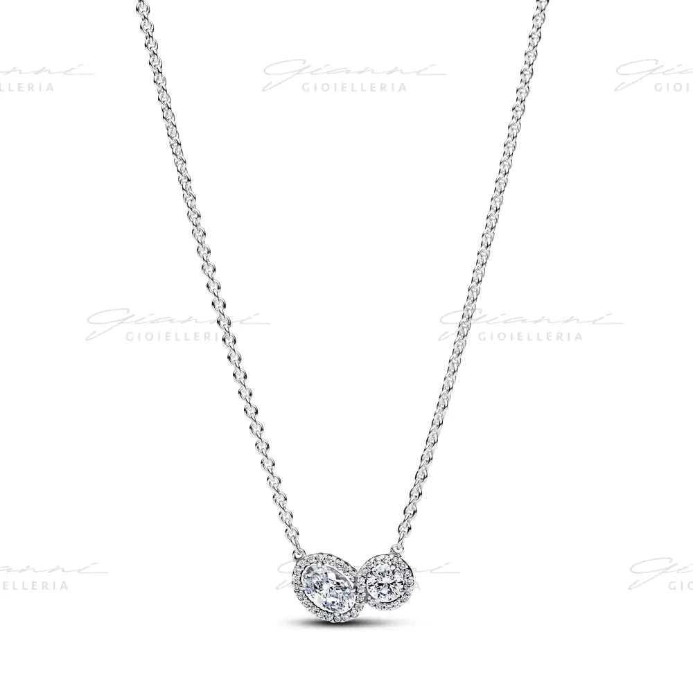 Collana Pandora - Doppia Pietra Luminosa Collane