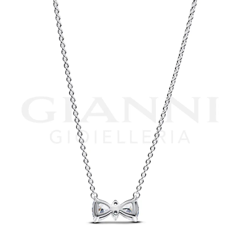 Collana Pandora - Fiocco Luminoso Charm