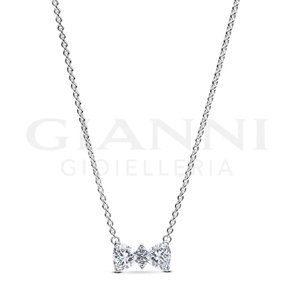 Collana Pandora - Fiocco Luminoso Charm