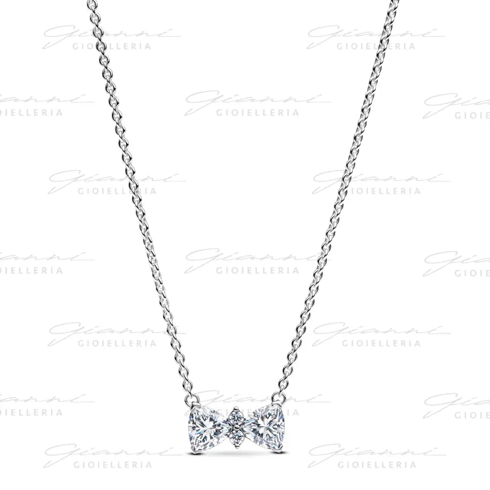 Collana Pandora - Fiocco Luminoso Charm