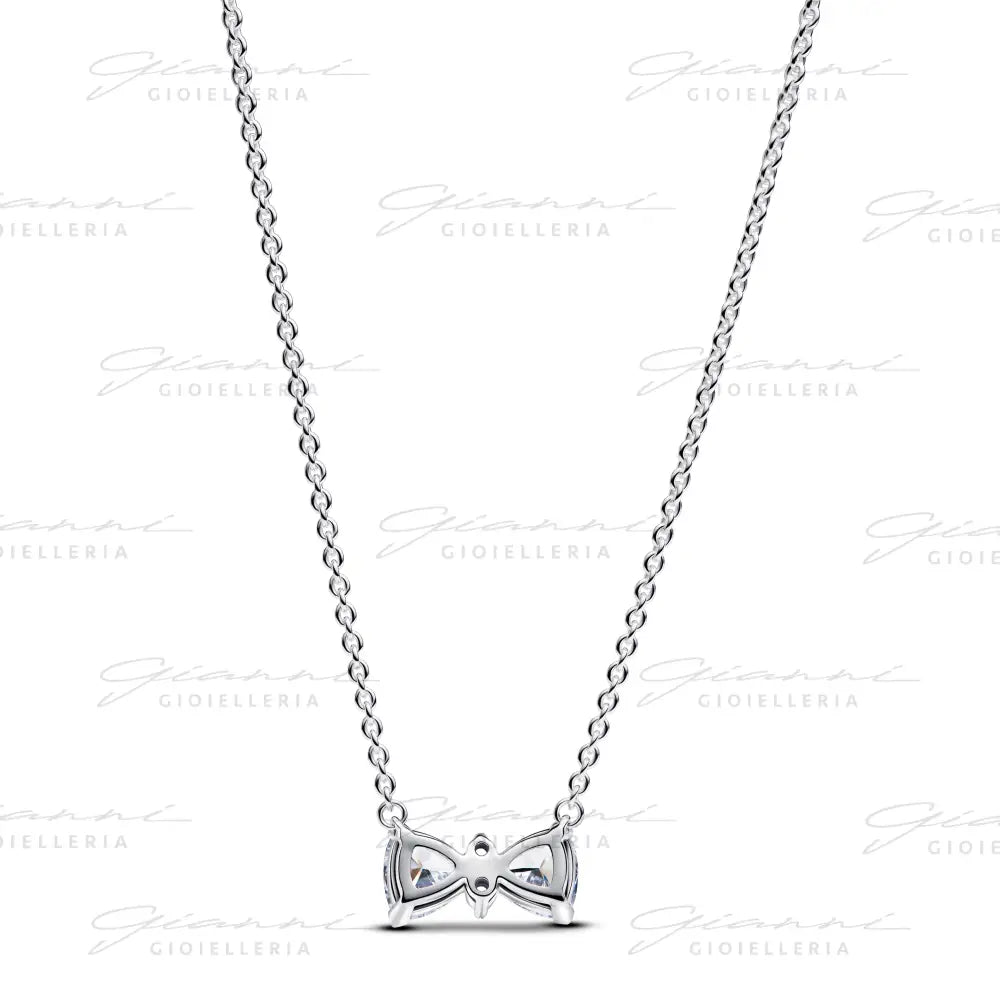 Collana Pandora - Fiocco Luminoso Charm