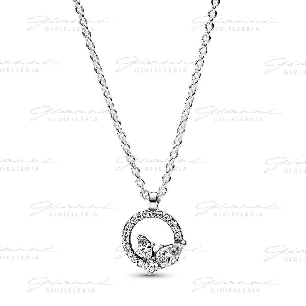Collana Pandora - Herbarium Cerchio e Petali Luminosi Collane
