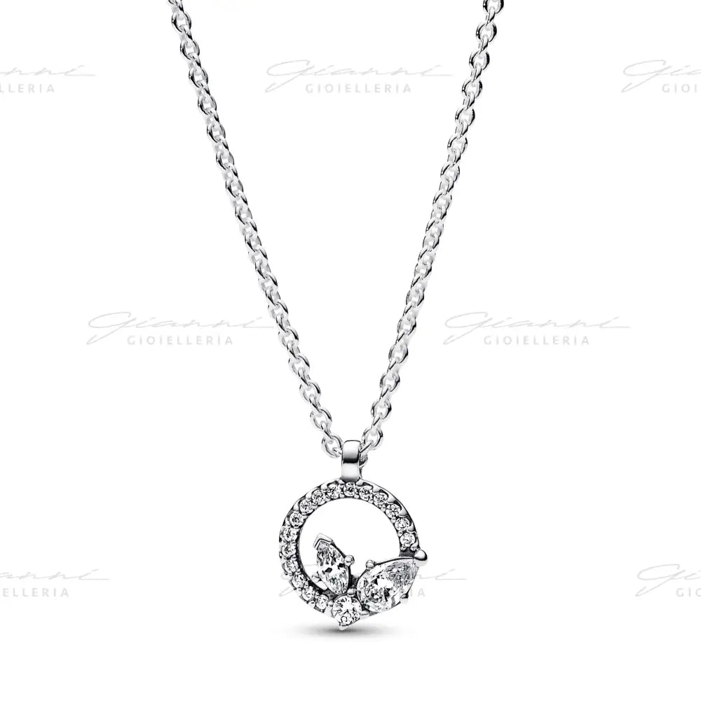 Collana Pandora - Herbarium Cerchio e Petali Luminosi Collane