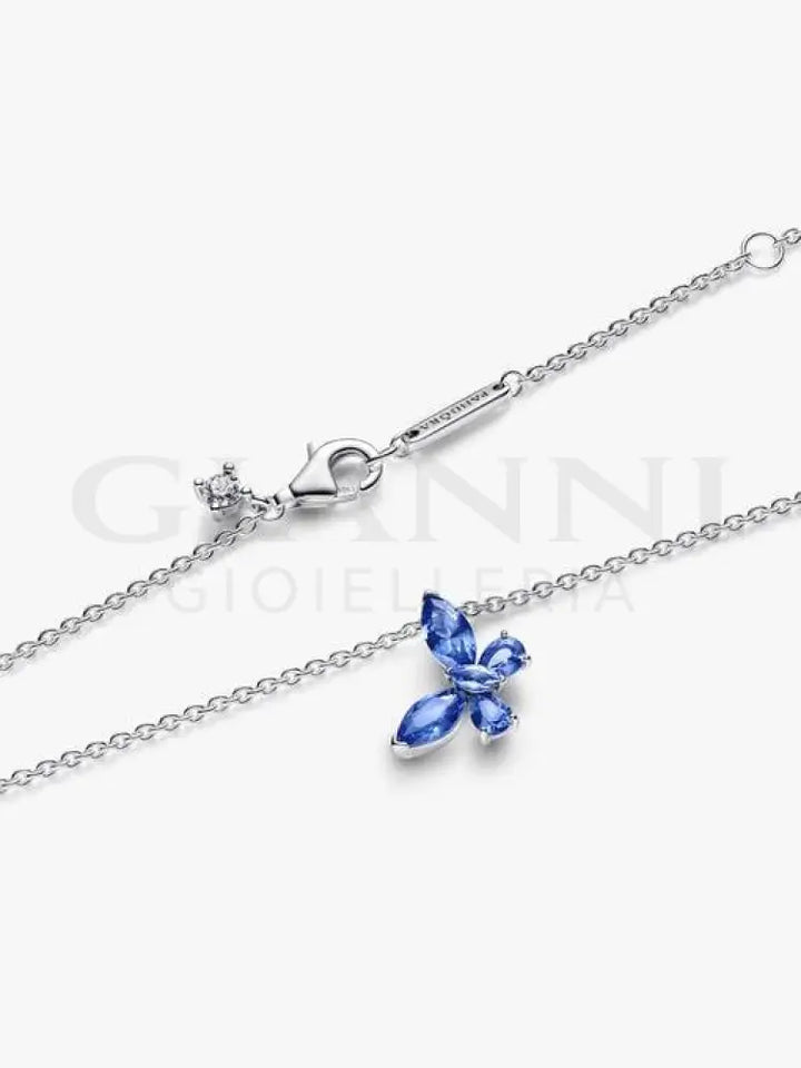 Collana Pandora - Pendente Farfalla 45 cm Collane