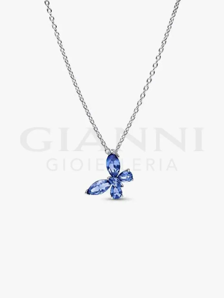 Collana Pandora - Pendente Farfalla 45 cm Collane