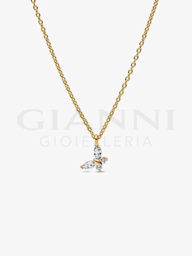 Collana Pandora - Pendente Farfalla 45 cm Collane