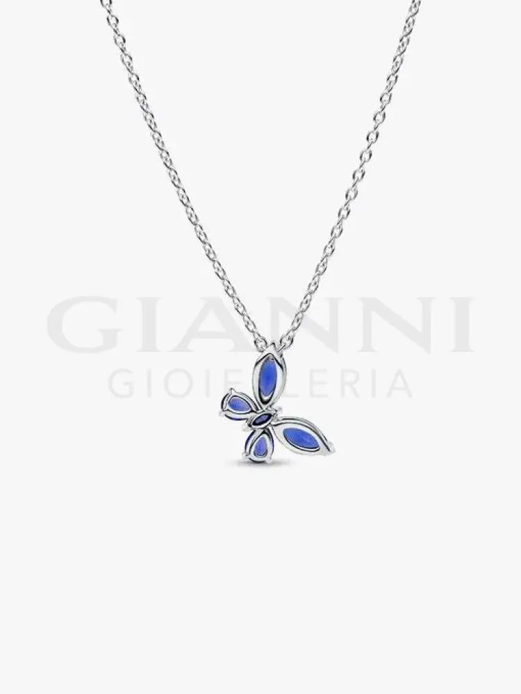 Collana Pandora - Pendente Farfalla 45 cm Collane