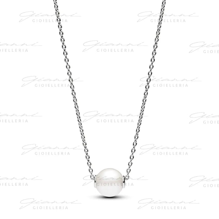 Collana Pandora - Perla d’Acqua Dolce Coltivata Charm
