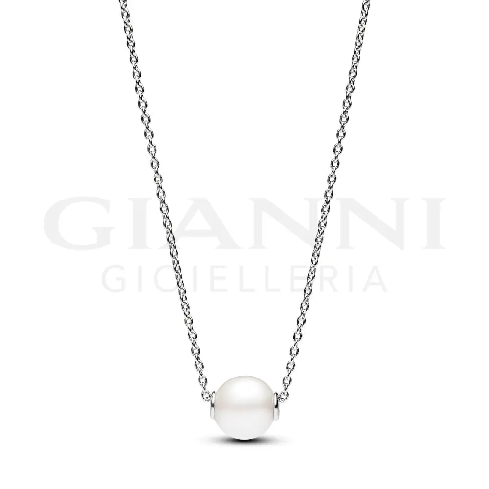 Collana Pandora - Perla d’Acqua Dolce Coltivata Charm