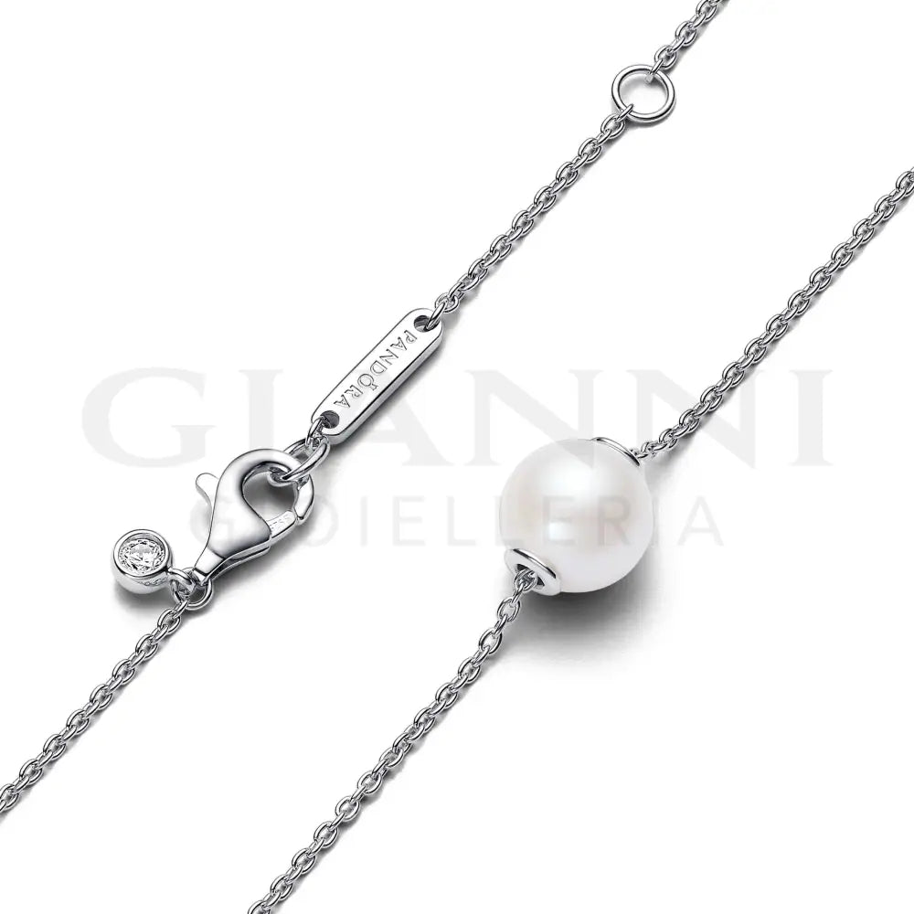 Collana Pandora - Perla d’Acqua Dolce Coltivata Charm