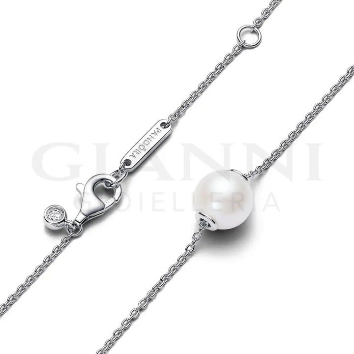 Collana Pandora - Perla d’Acqua Dolce Coltivata Charm