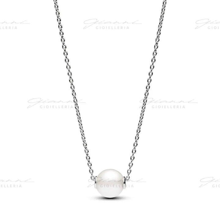 Collana Pandora - Perla d’Acqua Dolce Coltivata Charm