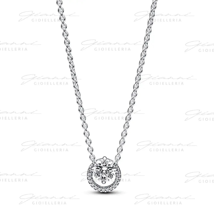 Collana Pandora - Punto Luce Scintillante Charm