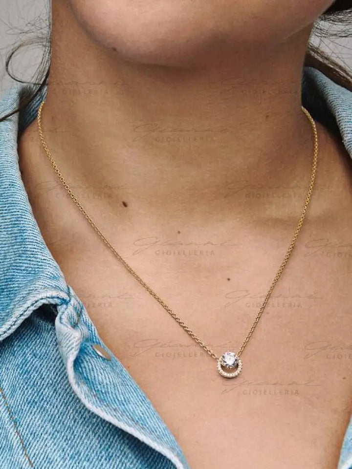 Collana Pandora - Punto Luce Scintillante 45 cm Collane