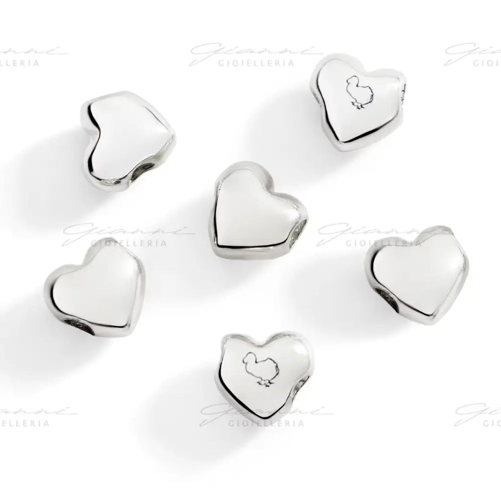 Componenti DoDo - Cuore Argento Componente