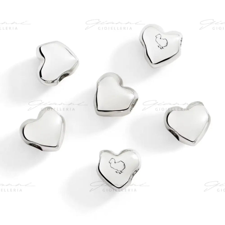 Componenti DoDo - Cuore Argento Componente