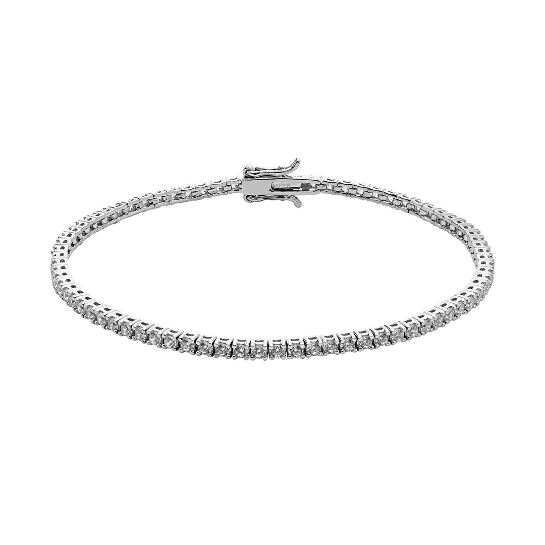 Bracciale Comete - Tennis in Argento con Zirconi