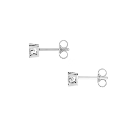 Orecchini Comete - Punti Luce in Oro Bianco e Diamanti 0,06 ct.
