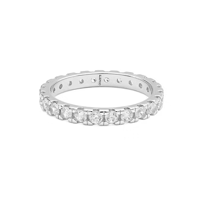Anello Comete - Argento e Zirconi Bianchi