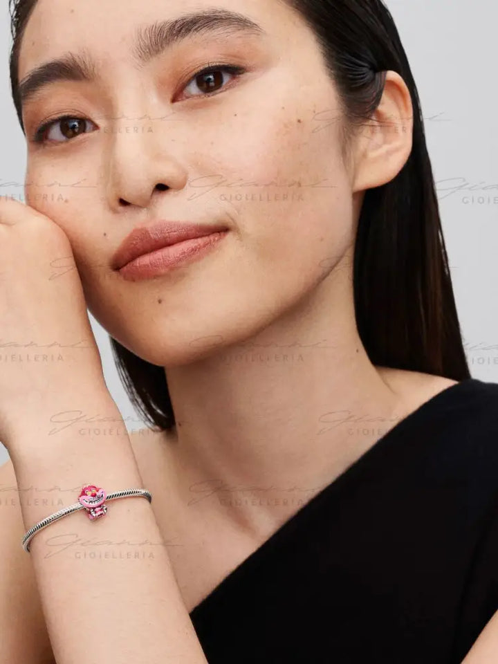 Disney Alice nel Paese delle Meraviglie Stregatto che si illumina al buio Charm