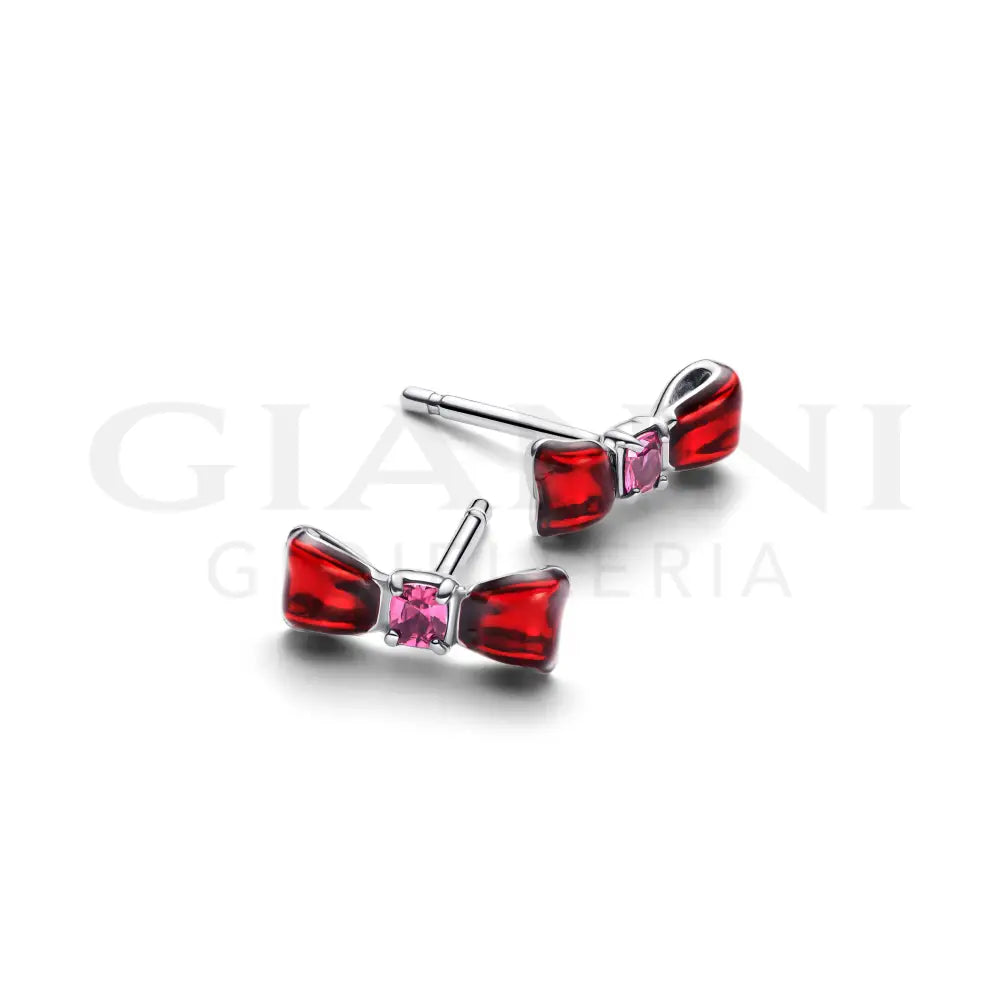 Disney Biancaneve Orecchini Fiocco Charm