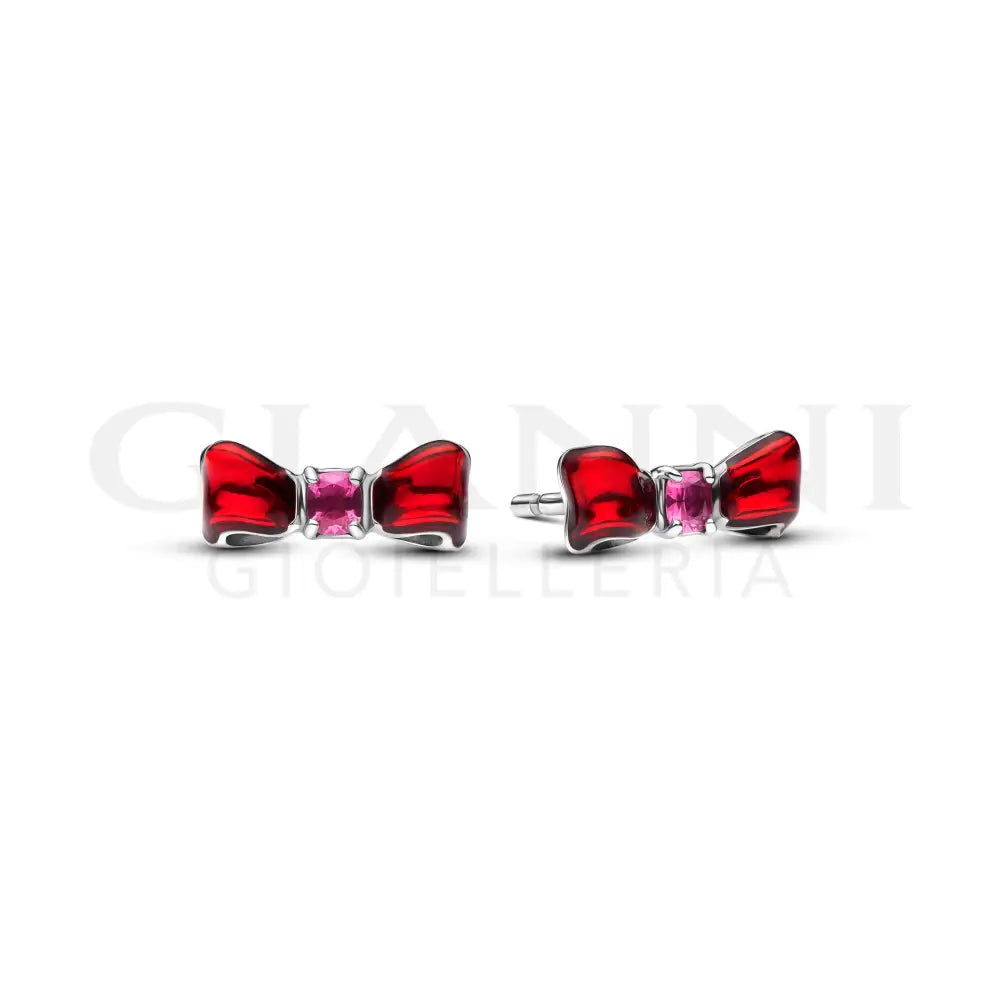 Disney Biancaneve Orecchini Fiocco Charm