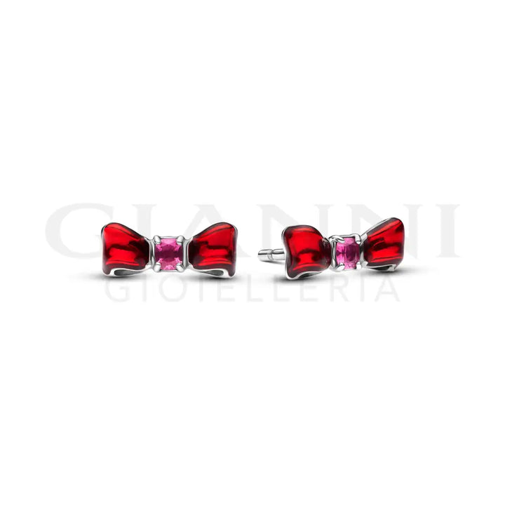 Disney Biancaneve Orecchini Fiocco Charm