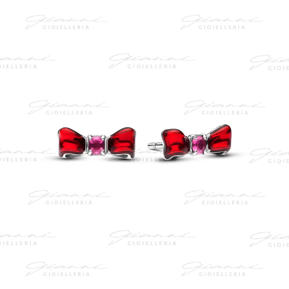 Disney Biancaneve Orecchini Fiocco Charm