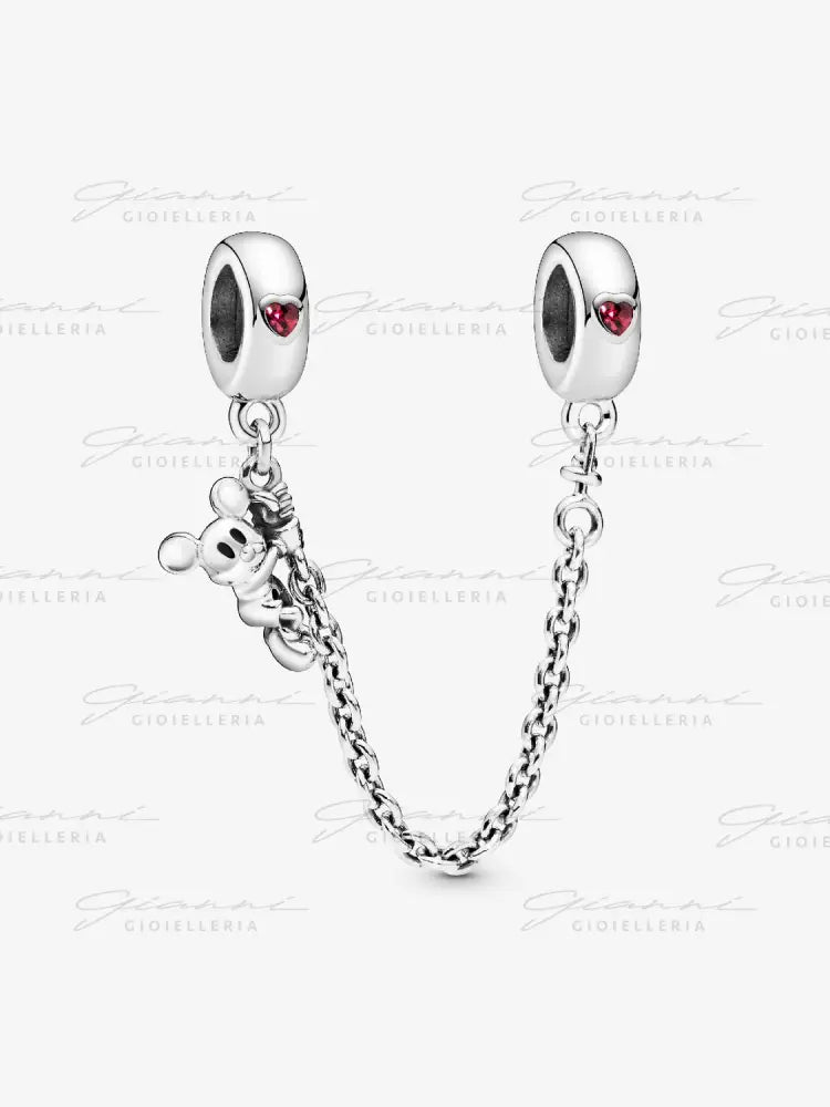 Disney Catenina di Sicurezza Mickey Mouse Avventuriero Charm